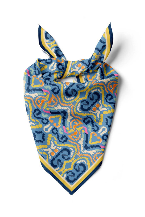 A52 Modabutik Geometrik Desenli Bandana