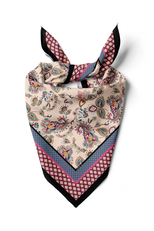 E27 MODERN ETNIK TASARIM BANDANA DG12420