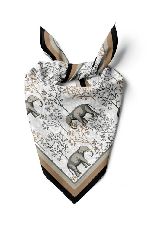 A81 TROPIC FİLLER TASARIMLI BANDANA DG12030