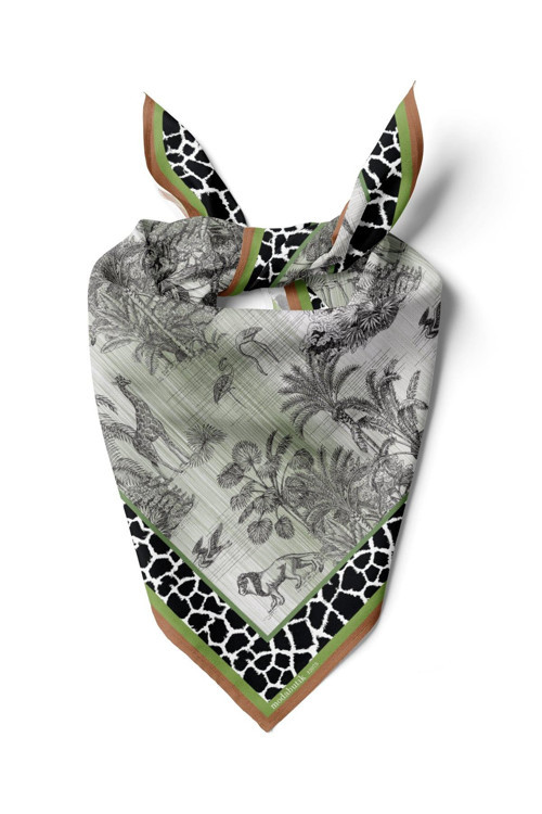 D86 AMAZON DESENLİ BANDANA DG12075