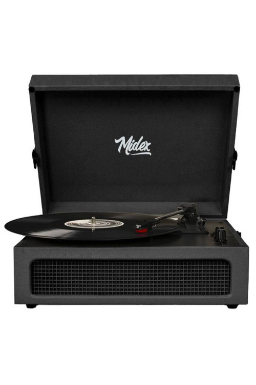 MTX-420BK Nostaljik Bluetooth PRO Pikap Plakçalar Şarjlı 3 Devirli