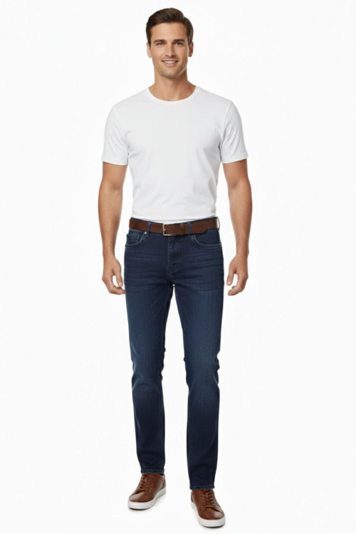 Erkek Comfort Fit Jeans Pantolon 1600 BGL-ST04970