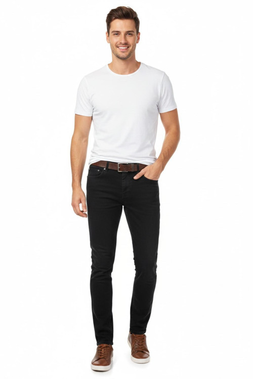 Erkek Silim Fit Jeans Model Pantolon 310 BGL-ST04976