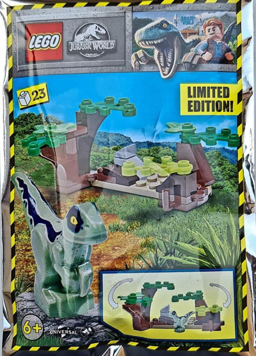 Jurassic World 122217 Raptor and Hideout