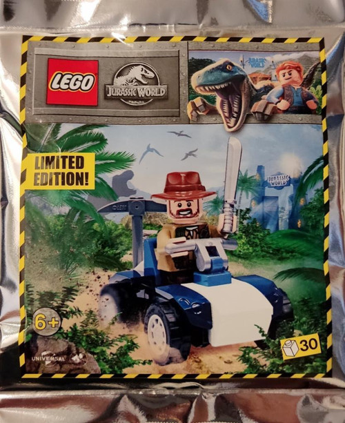 Jurassic World 122116 Sinjin Prescott and buggy