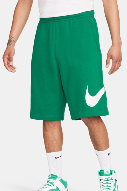 Sportswear Club Bb Gx Erkek Pamuklu Şort Yeşil