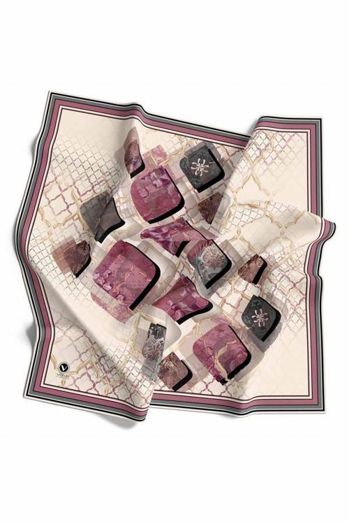 KRİSTAL EŞARP (İpek İçermez)