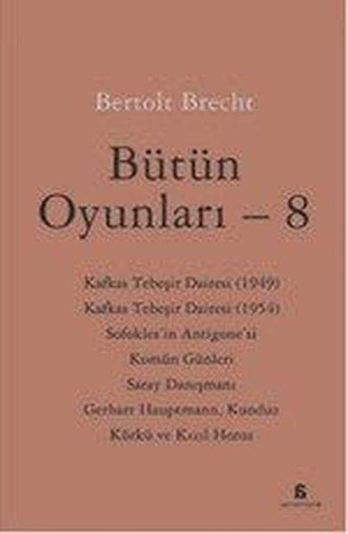 Bütün Oyunları Cilt 8