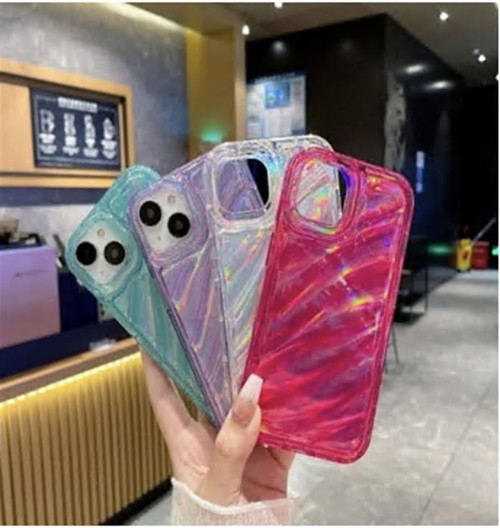 iPhone 16 Plus Uyumlu Telefon Kılıfı Kamera Çıkıntılı Kabartmalı Parlak Desenli Darbe Emici Silikon Kılıf
