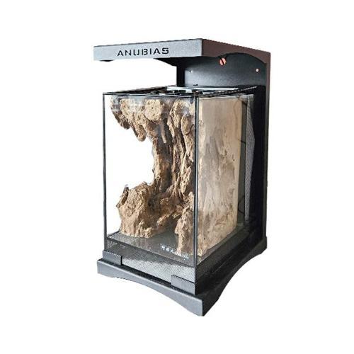 AX180 Nano Akvaryum Set Siyah 19,5x24,2x36,9cm Dekorlu