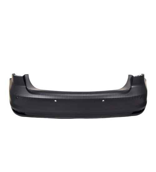 Volkswagen Jetta- 6- 2014-2018 Arka Tampon Siyah (Sensör Deliksiz/Karlıksız) (Tw) (Oem No:5C6807421