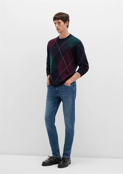 Mavı M0042487697 James Foggy Blue Classıc Denım Erkek Skınny Denım Pantolon