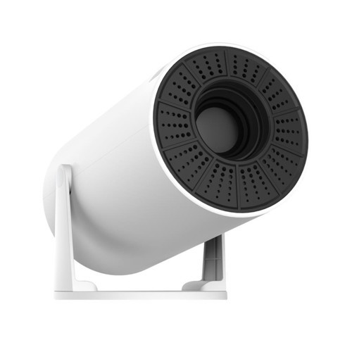 PJ10 Beyaz Mini Taşınabilir 1280*720p 6500 Lümen 120 ANSIL Android 11 Kablosuz Ekran Yansıtmalı HD Projeksiyon C