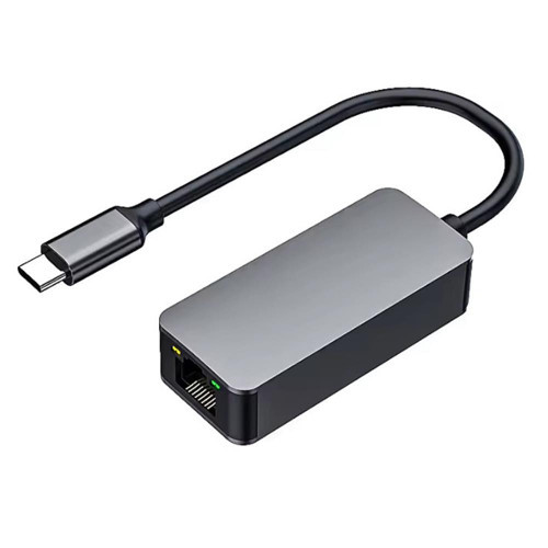 PrimeX  PX-4752 Type C To Gigabit Ethernet, Type C to RJ45 10/100/1000/2500Mbps Gigabit İnternet Çevirici, Type-C to Eth