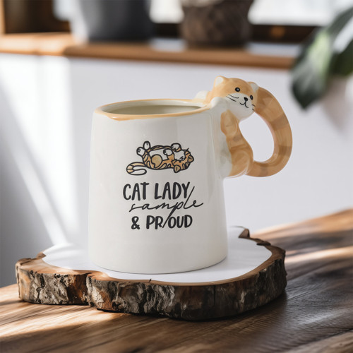 Tails Lady Kedi Figürlü Kupa 545 ml