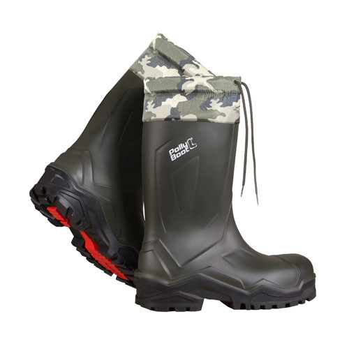 Polly Boot X-POWER S5 Boğazlı Kompozit Burunlu İş Çizmesi (Yeşil-Siyah)