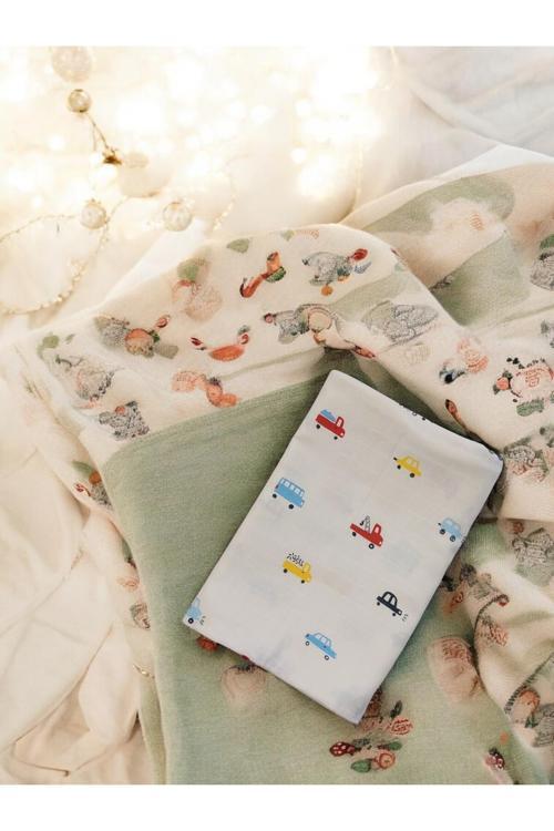 Müslin Bebek Battaniyesi , Müslin Bez Kundak