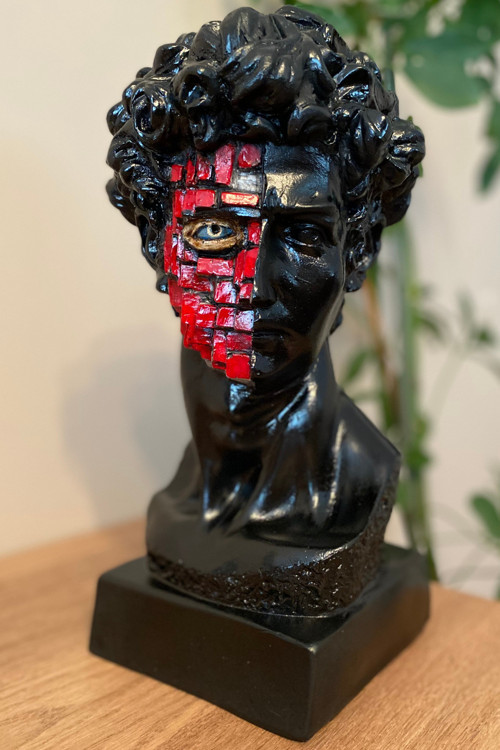 Taşlı Davut Heykel Büst