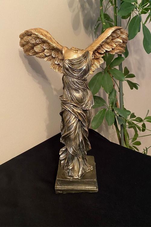 Başsız Melek Antik Mitolojik Nike Heykeli