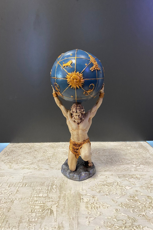 Dünya Taşıyan Atlas Biblo