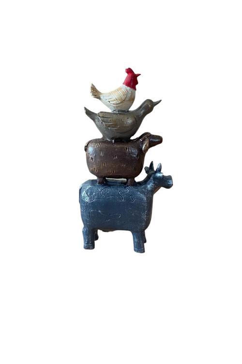 Dekoratif Bremen Mızıkacıları Biblo