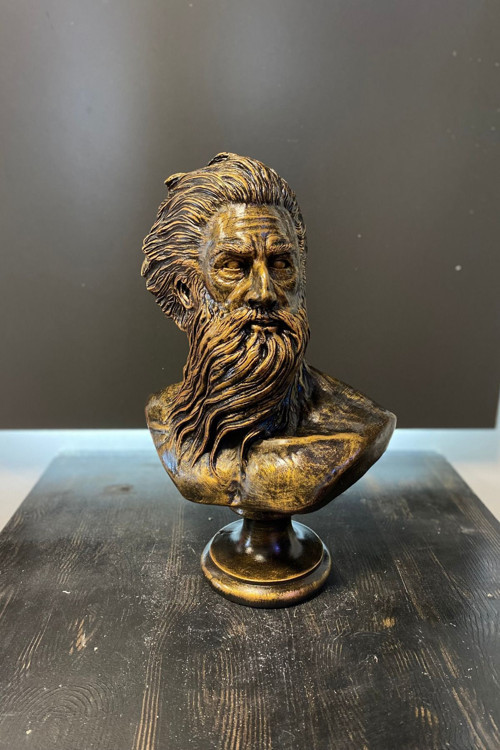 Poseidon Mitolojik Büst Heykel