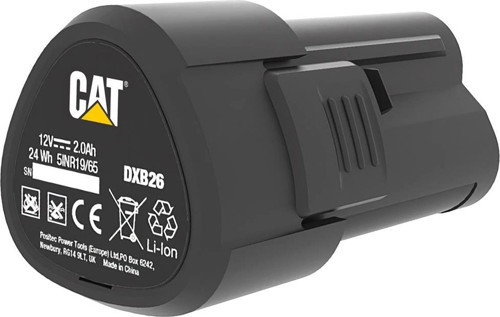 DXB26 12Volt 2.0Ah. Li-ion Yedek Akü