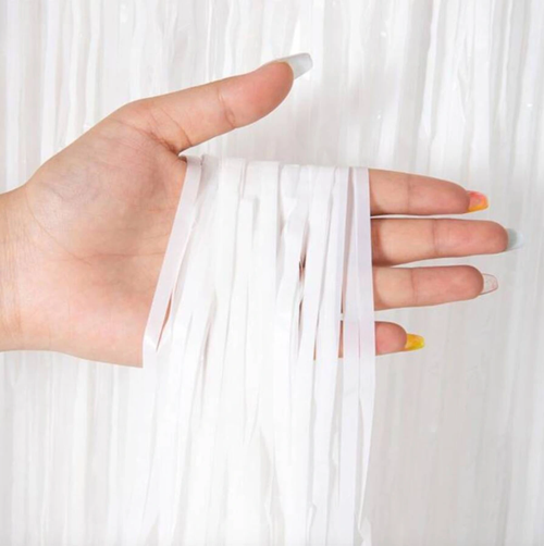 BUĞZ Soft Beyaz Renk Duvar ve Kapı Perdesi