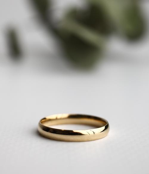 Nar-in Altın Mücevherat Altın Yüzük Alyans 01