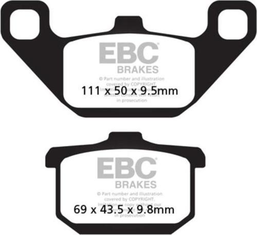 FA085 KAWASAKI VN1500 88-99 ÖN-ARKA FREN BALATASI