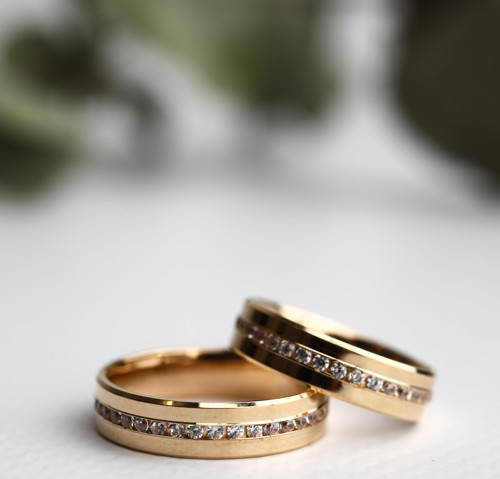 Nar-in Altın Mücevherat Altın Yüzük Kadın Alyans 16