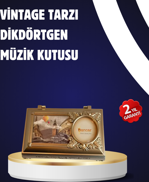 Piyano Tasarım Müzik Kutusu Balerin Figürü ve Takı Bölmeli