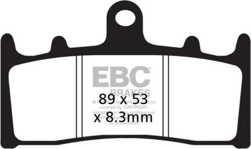 FA188 KAWASAKI ZX-6R 98-01 , SUZUKI GSXR750 94-99 ÖN FREN BALATASI