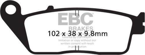 FA196 HONDA NC700 , CBR 250 ,CB/CBR500 ÖN FREN BALATASI