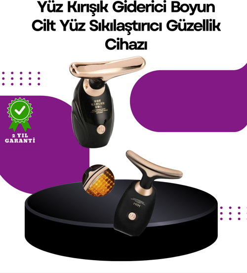 Şarjlı Yüz Masaj Aleti – Gözenek Sıkılaştırıcı & Cilt Yenileyici Etki