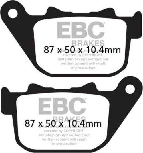 FA387 HARLEY DAVIDSON XL883/XL1200 SPORTSTER 04-13 ARKA FREN BALATASI