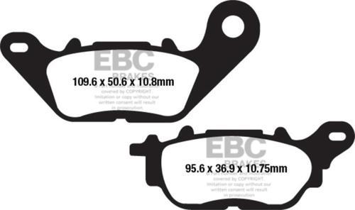 FA662HH YAMAHA MT25 / R25 15-21 ARKA SINTER FREN BALATASI