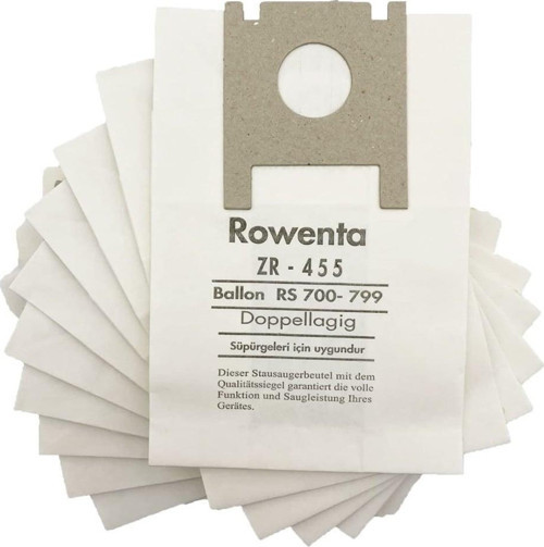 Rowenta İle Uyumlu ZR 455, Artec 31 Kpa Delta Süpürge Kağıt Toz Torbası 10 Adet