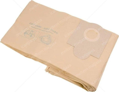Fakir İle Uyumlu Deluxe 9000s, EXT 2600 - 3200 Süpürge Kağıt Toz Torbası