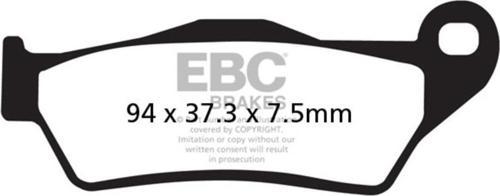 SFA181 BAJAJ NS200,RS200 , PULSAR 180 , HUSQVARNA TE-TC125/250 ÖN FREN BALATAS