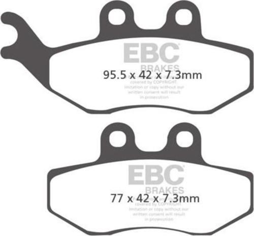 SFAC194 PIAGGIO - VESPA GRIMECA CALIPER , YAMAHA XT125 X CARBON ÖN FREN BALATAS