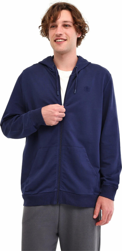 A10202435608010 5W Mb Sn72 Fz Hod 5Pr Lacı Erkek Tam Fermuarlı Kapusonlu Sweatshırt