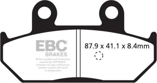 SFAC412 SUZUKI BURGMAN AN400/650 07-15 CARBON ARKA FREN BALATASI