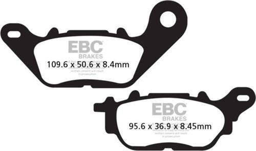 SFAC464 YAMAHA NMAX 125/NMAX150 ARKA , YBR 125 07-16 CARBON ÖN FREN BALATASI