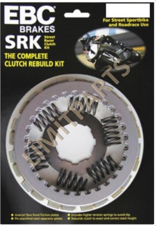 SRK085 SUZUKI GSX-R1000 05-08, GSXS1000 18-20 KOMPLE FİBER DEBRİYAJ SETİ