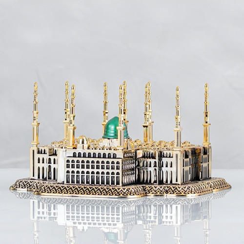 Mescidi Nebevi (cami) - Altın Renk - Ebat : 25 X 14 Cm. Bıbloyc105
