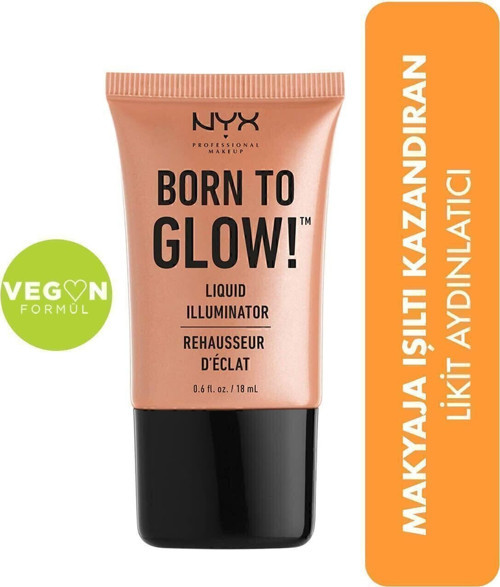 Professional Makeup Likit Aydınlatıcı - Born To Glow Liquid Illuminator Gleam 18 Ml 800897818449