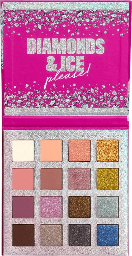 Professional Makeup Göz Farı Paleti Diamonds & Ice Mega Shadow Palette 800897212193