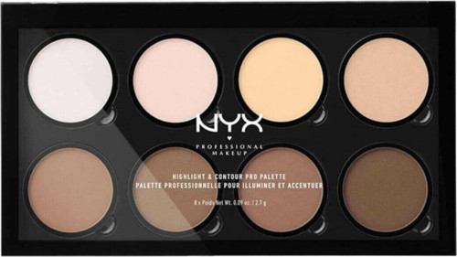 Professional Makeup Aydınlatıcı & Kontür Paleti - Highlight & Contour Pro Palette 208 G 800897836245
