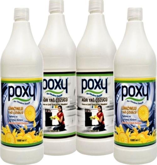 Ağır Yağ Çözücü 2 X 1 Lt & Limonlu Yağ Çözücü 2 X 1 Lt